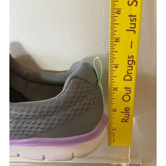 MTA Womens Gray Slip-On Athletic Sneakers Size 11 W - Picture 9 of 9